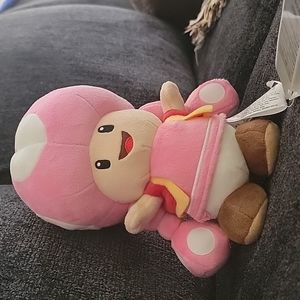 Little Buddy USA Super Mario All Star Collection 7.5" Toadette Plush 2015